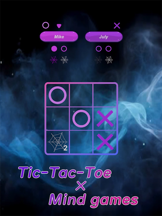 #6. Trap Tic-Tac-Toe (Android) By: TakumaTakahashi