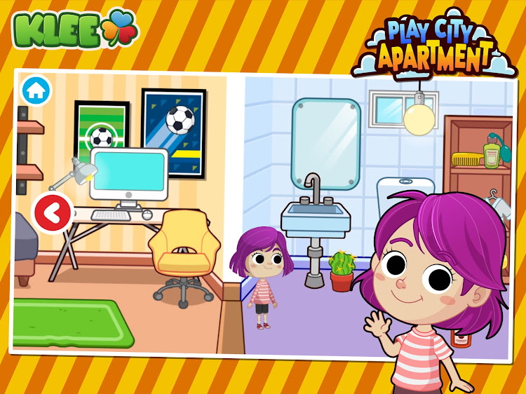 #7. PlayCity - APARTMENT town life (Android) By: Klee Games