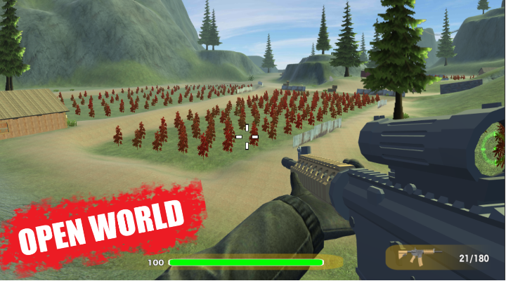 #9. Killtro - Open World FPS (Android) By: AlienHouse