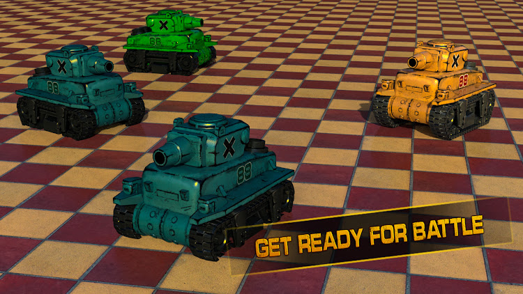 #2. Tank Chase - Mini Tank War (Android) By: GameSoft Solutions