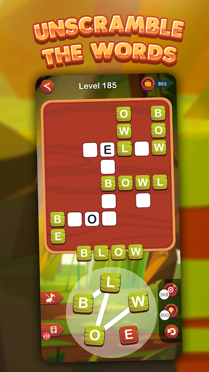 #3. Lost Words - Crossword Puzzle (Android) By: SplashOfGames