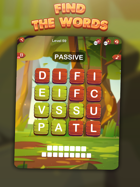 #10. Lost Words - Crossword Puzzle (Android) By: SplashOfGames