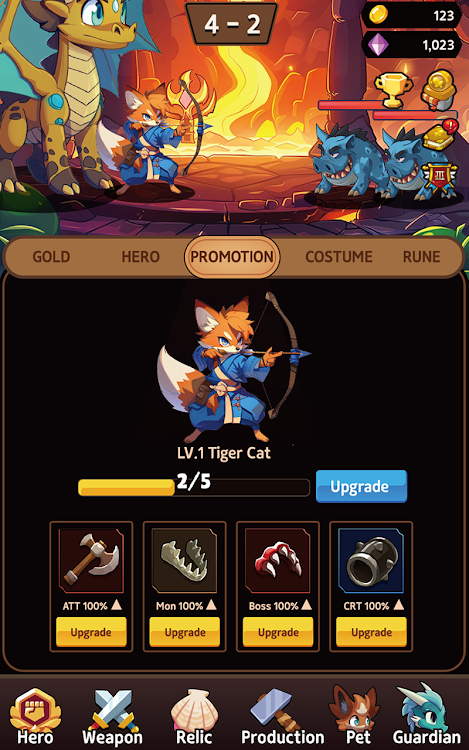 #7. The Legendary Fox Idle (Android) By: SUPERCLAY Inc