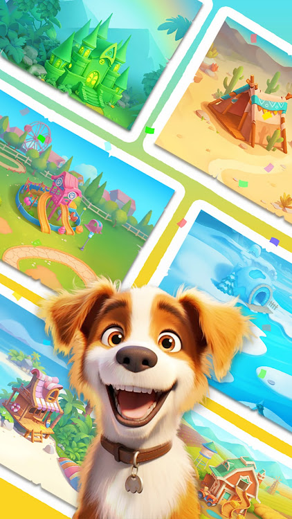 #6. Solitaire Dog Rescue (Android) By: Unicorn Board Games