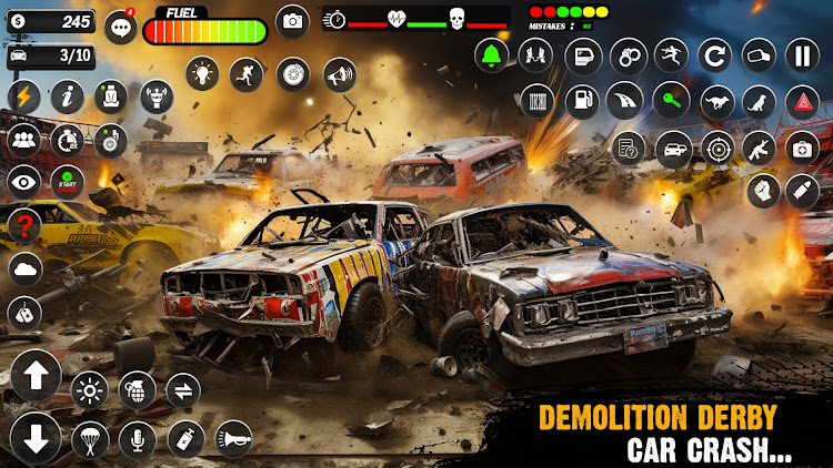 #9. Demolition Derby 2024 (Android) By: The Gamerz Hub