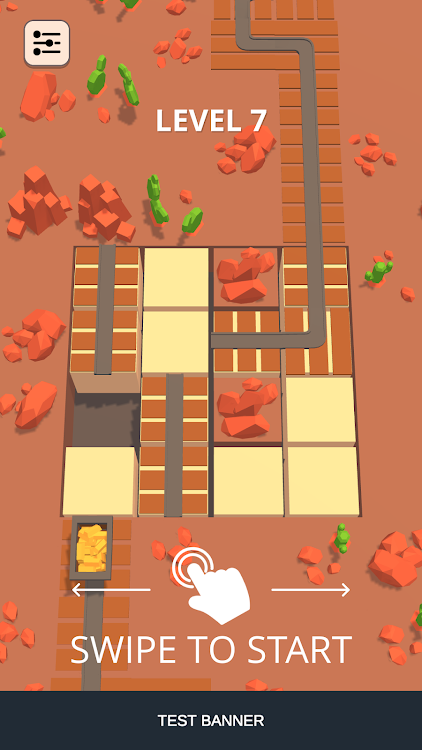 #8. Golden Crossy Mine (Android) By: Busy Gamers