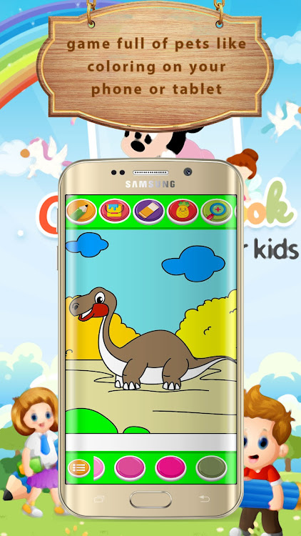 #2. Kids Coloring Books (Android) By: siadapps