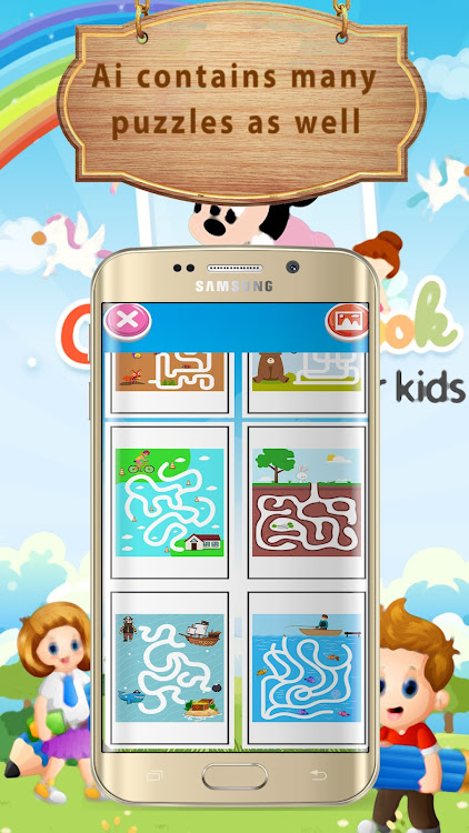 #7. Kids Coloring Books (Android) By: siadapps