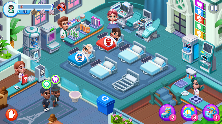 #7. Hospital Fever: Super Stylist (Android) By: MGAME STUDIO