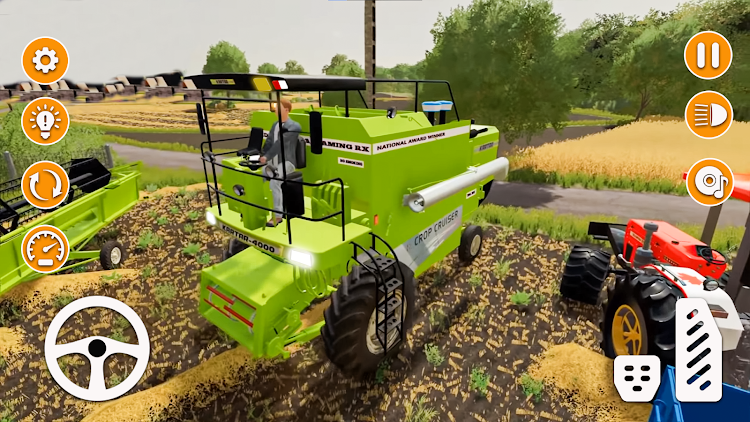 #4. Real Farming Tractor Simulator (Android) By: Extreme Gamerz Studio