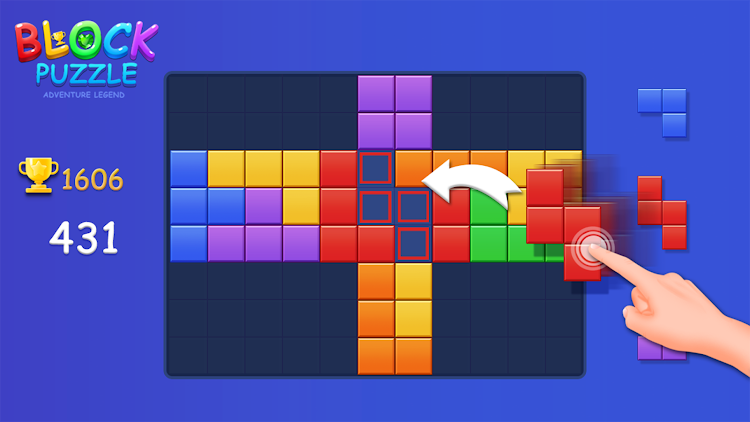 #3. Puzzle block blast Brain Game (Android) By: H.T Game