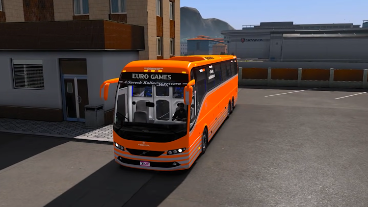 #5. Coach Bus Driving: City Bus (Android) By: Euro Games Hub