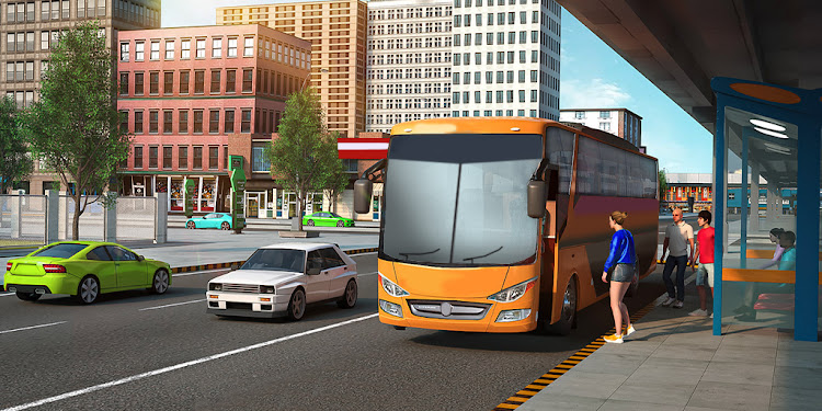 #5. Bus Simulator Game Europe (Android) By: TGame-Studio