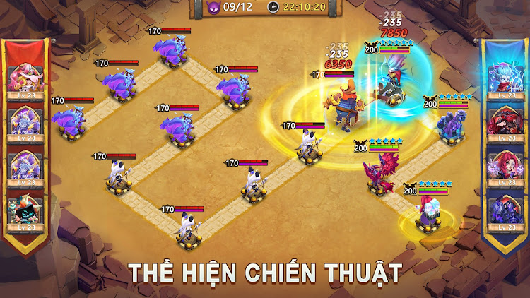 #4. CastleClash:Quyết Chiến-Gamota (Android) By: HTD Media VN