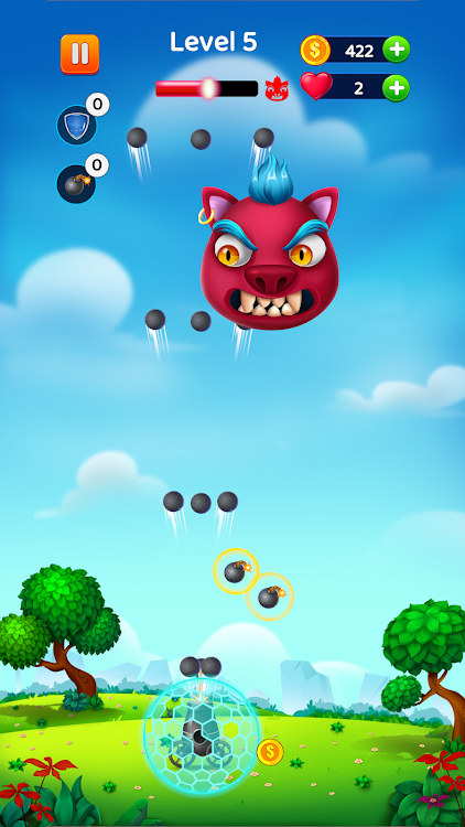 #2. Cannon Ball Blast (Android) By: Praisan games