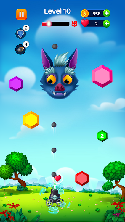 #3. Cannon Ball Blast (Android) By: Praisan games