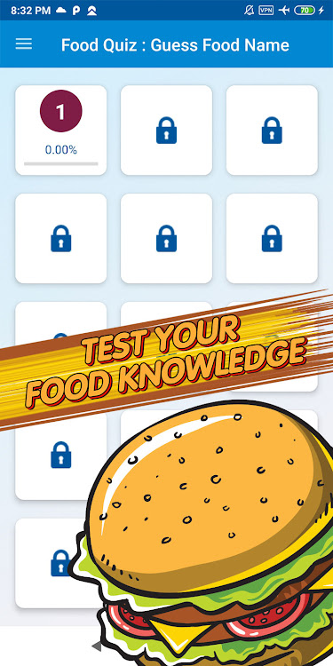 #2. Guess food games (Android) By: khicomro