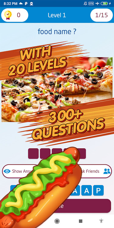 #3. Guess food games (Android) By: khicomro