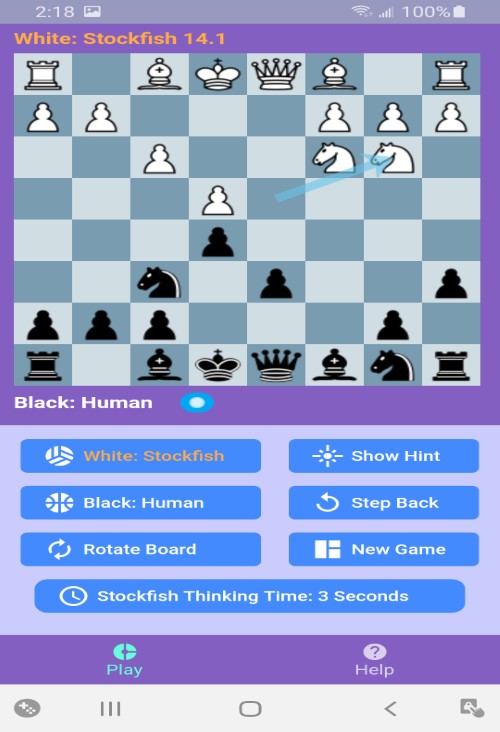 #2. Chess With Stockfish 16 (Android) By: Draco Group Inc