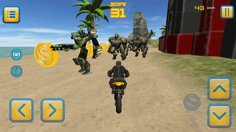 #3. Motorbike Monster Escape 3D (Android) By: Mibejo Mobile