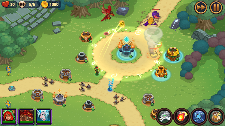 #7. Realm Defense: Hero Legends TD (Android) By: Babeltime US