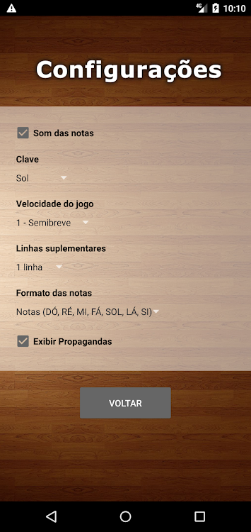 #8. Leitura de Partitura - Jogo (Android) By: Tavella Apps