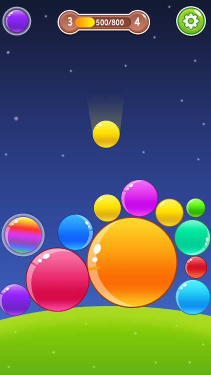 #6. Ball Buster: Bounce & Merge (Android) By: Treehouse Match Games