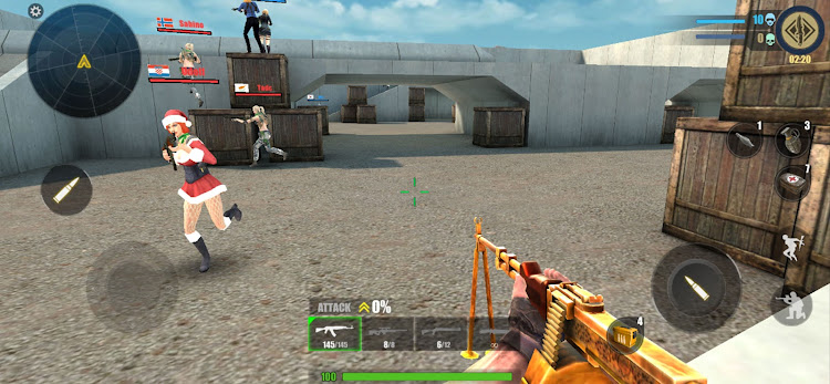 #2. Counter Strike : Gun Commando (Android) By: Shooting Gun Game