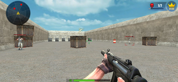 #9. Counter Strike : Gun Commando (Android) By: Shooting Gun Game