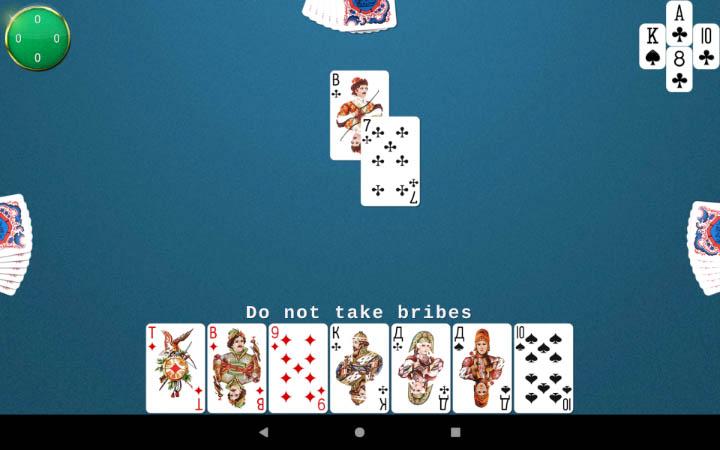 #10. King or Ladies preference (Android) By: Yura Card Games