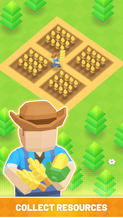 #4. Family Farm Tycoon-Idle Game (Android) By: Yo App