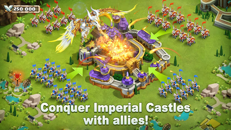 #7. Castle Clash: World Ruler (Android) By: IGG.COM