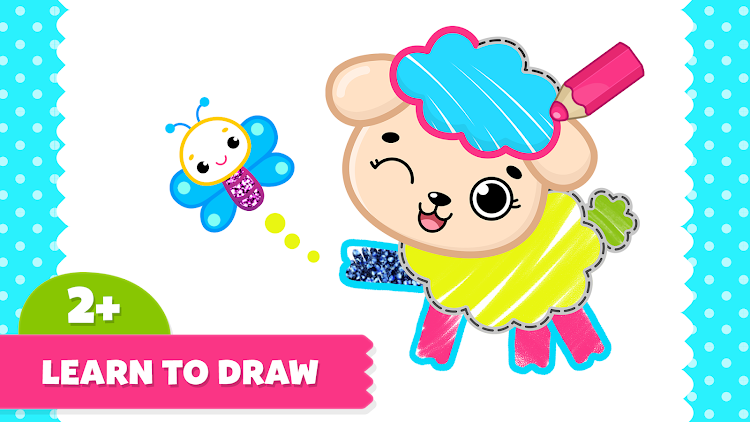 #7. Drawing Games for Kids (Android) By: Bimi Boo Kids Learning Games for Toddlers FZ-LLC