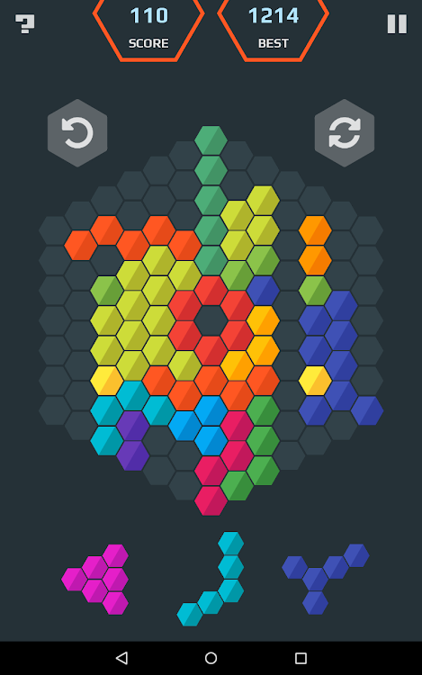 #9. HexaMania Puzzle (Android) By: AleksDev