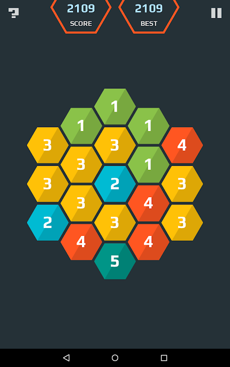 #10. HexaMania Puzzle (Android) By: AleksDev