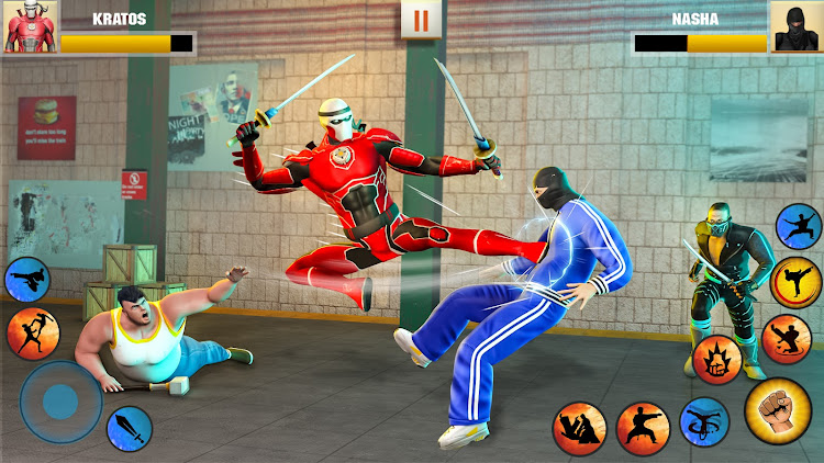 #2. Street Fight: Beat Em Up Games (Android) By: Fighting Arena