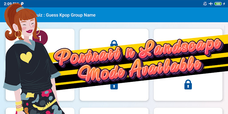 #6. kpop group quiz (Android) By: khicomro