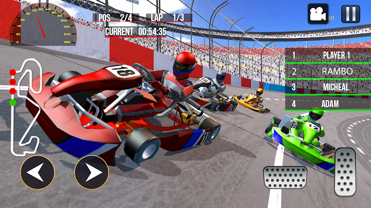 #10. Go Kart Racing Games Car Race (Android) By: Games For Fun Studios