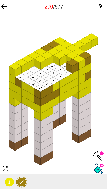 #2. NuriBlock - 3D Pixel Art (Android) By: YOOHYUCKJAE