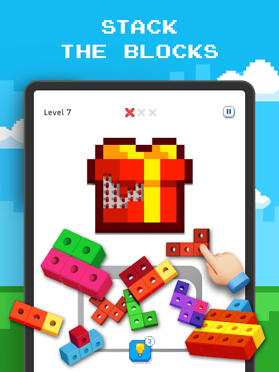 #7. Blockin' Color - Block Puzzle (Android) By: Hitapps