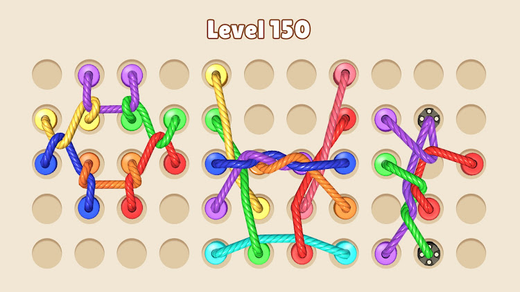 #6. Twisted Rope Puzzle 3D Game (Android) By: Dead Pixel Labs