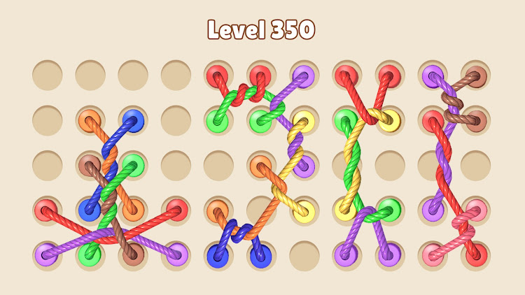 #7. Twisted Rope Puzzle 3D Game (Android) By: Dead Pixel Labs