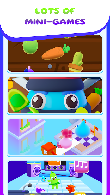 #4. My Talking Slimy: Cat Friends (Android) By: Pixeland OU