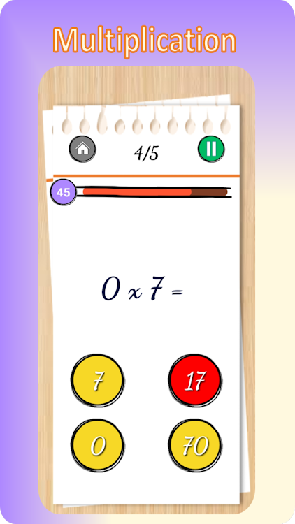 #2. Simple Math - Math Games (Android) By: Drew Neuro