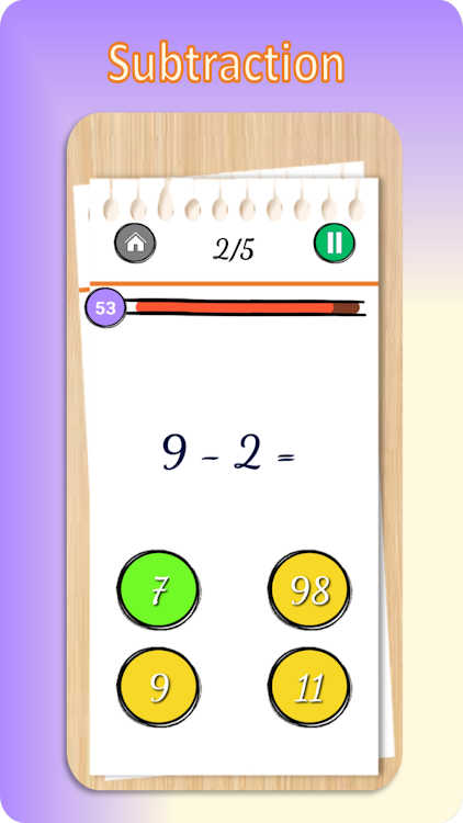 #3. Simple Math - Math Games (Android) By: Drew Neuro