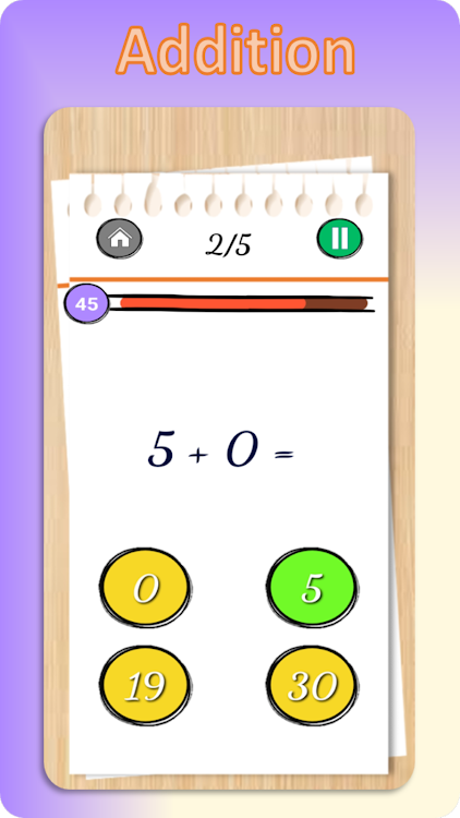 #4. Simple Math - Math Games (Android) By: Drew Neuro