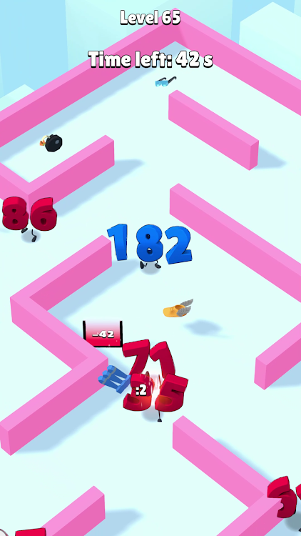 #2. Number Hide and Seek: io game (Android) By: FiveMoreMinutes Games