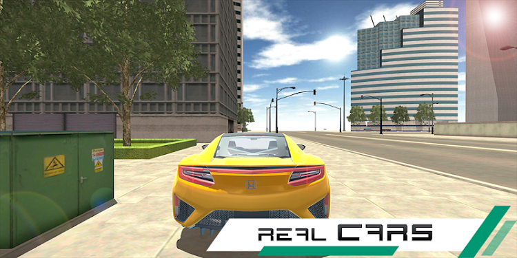 #4. NSX Drift Simulator Games (Android) By: Black Eye Studios