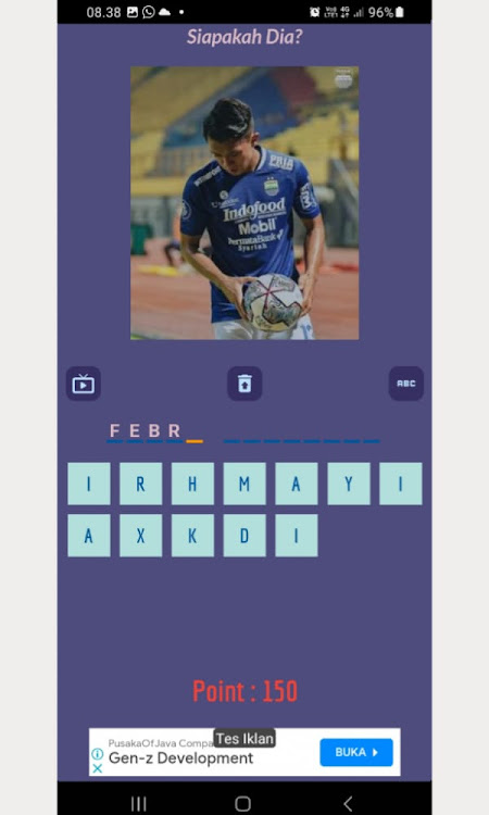 #9. Pemain Persib Bandung 2024 (Android) By: muhammad alfit