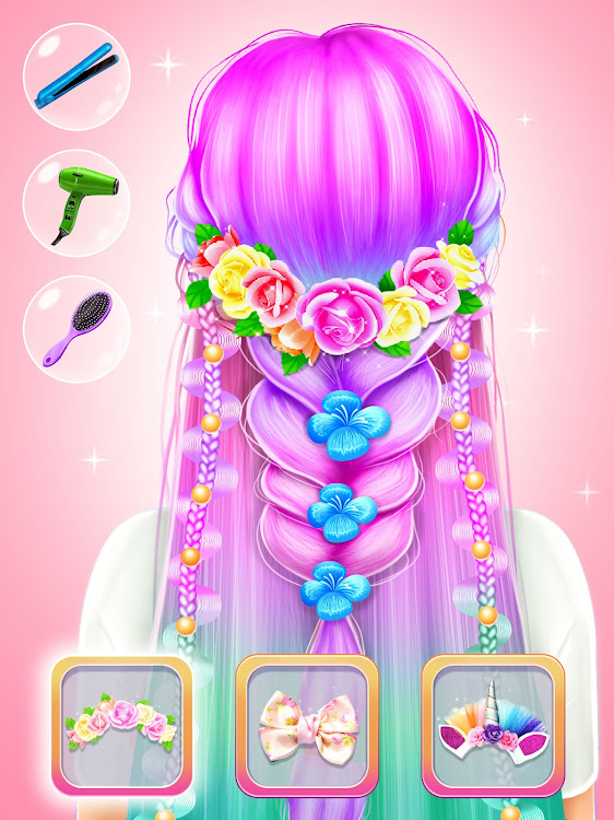 #2. Makeup Game- Hair Salon Artist (Android) By: The Fashion Valley